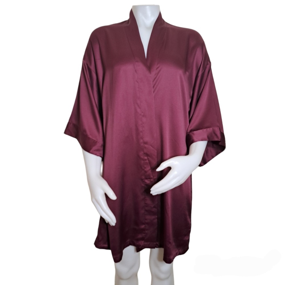 Victoria's Secret Women's Burgundy Robe Size M/L